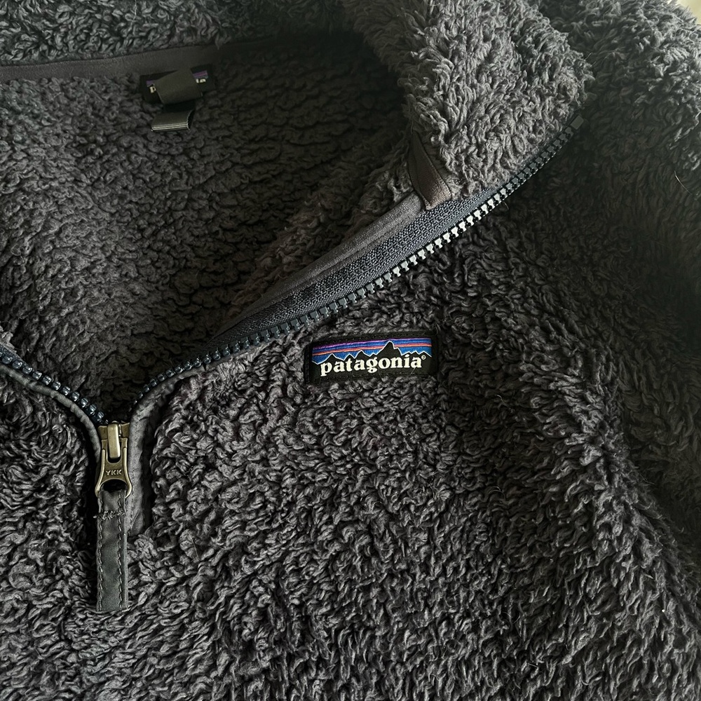 Patagonia Womens Navy Blue Fleece Pullover XS